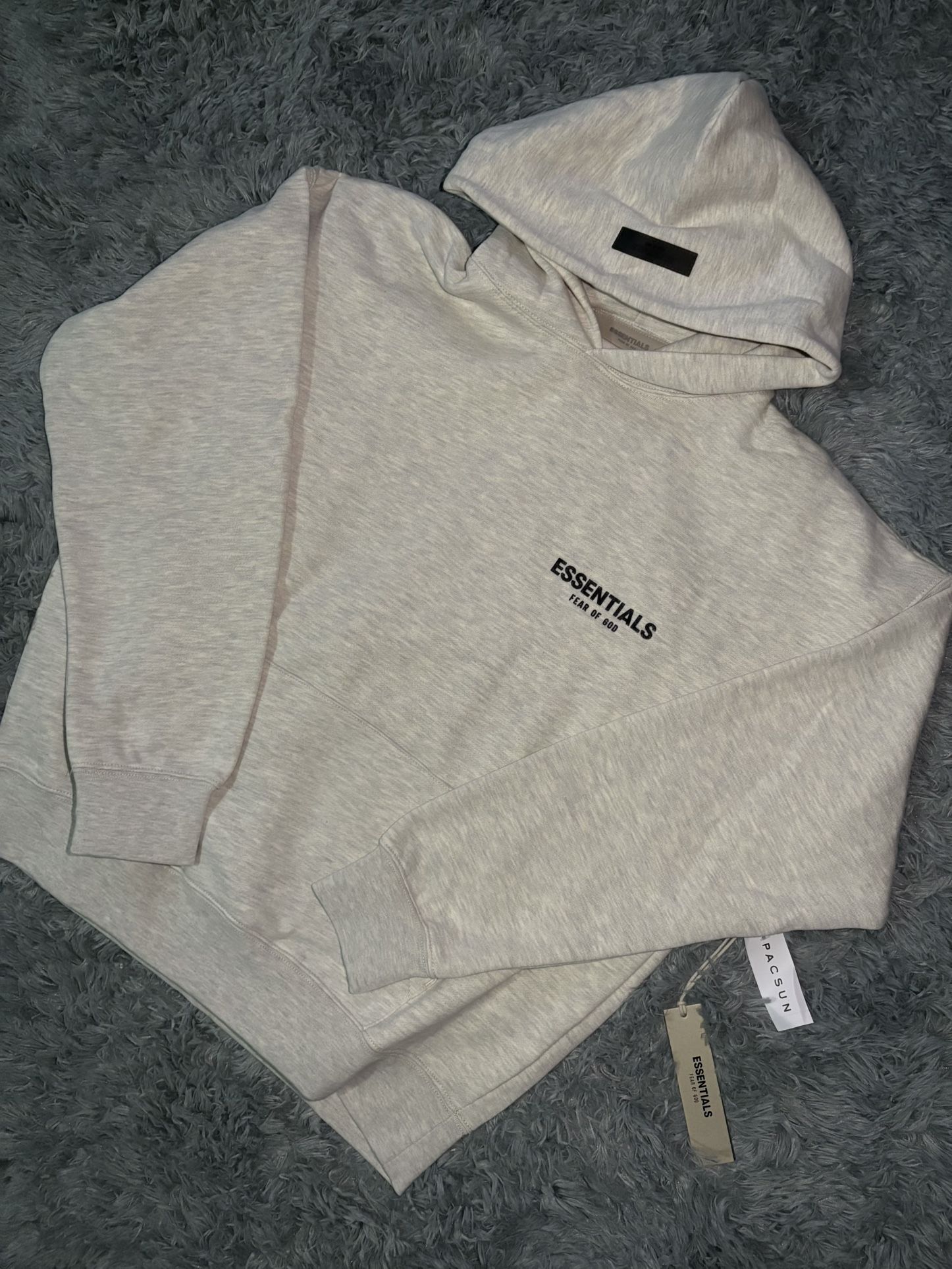 Essentials Hoodie Light oat meal 