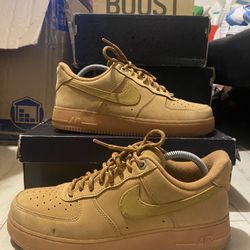 Nike Air Force 1 Flax Wheat 