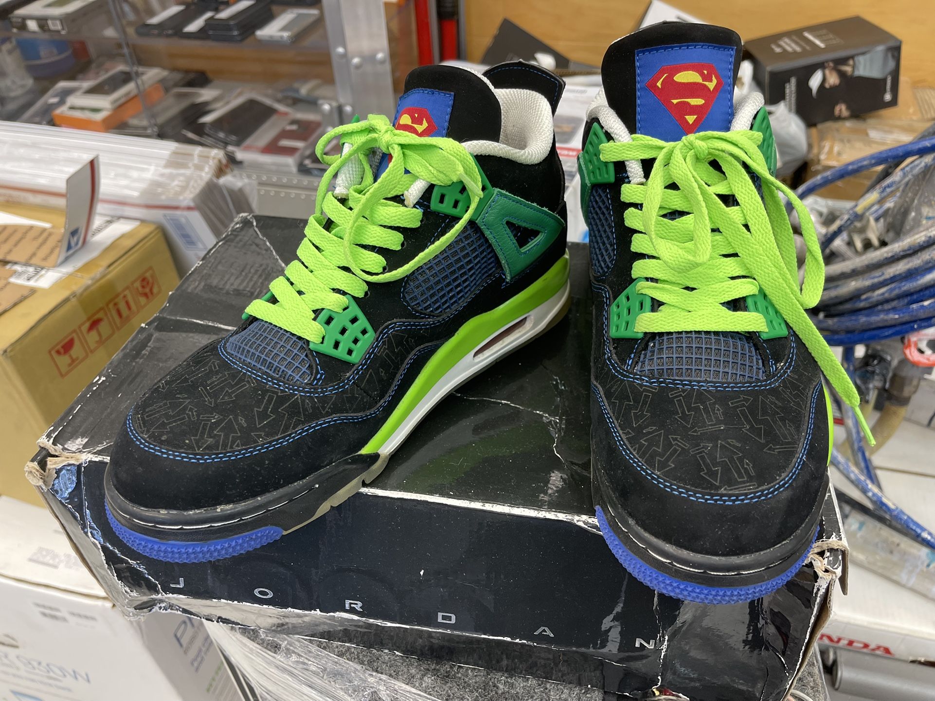 Size Jordan Retro DB Doernbecher 308497 015 RARE Superman DB