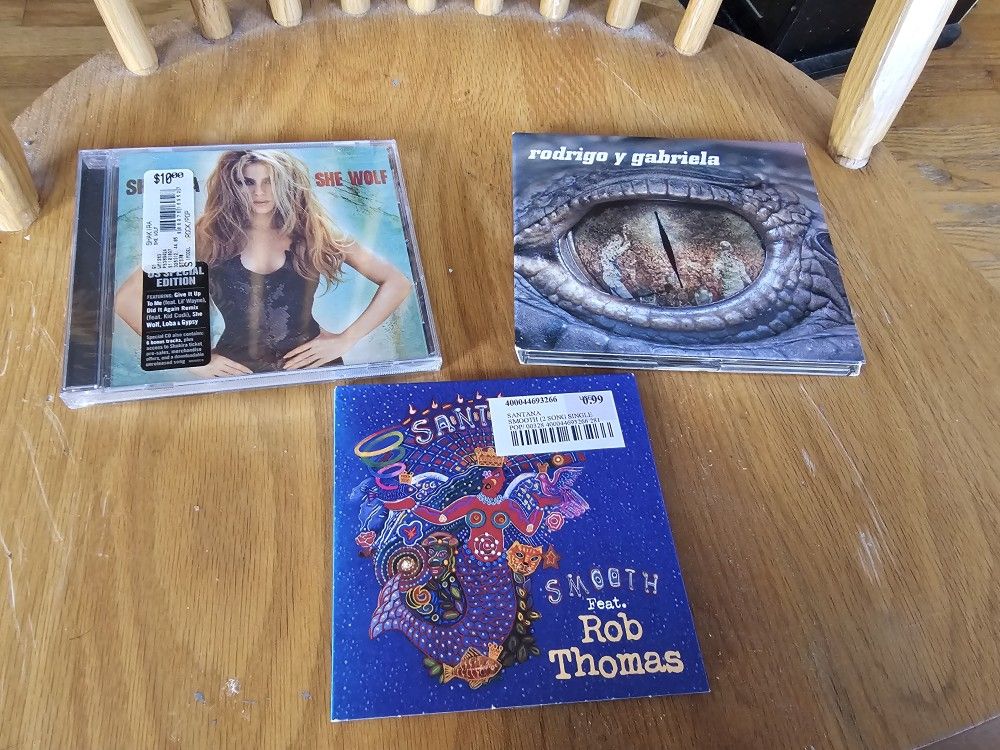 Lot of 3 Latin music CDs