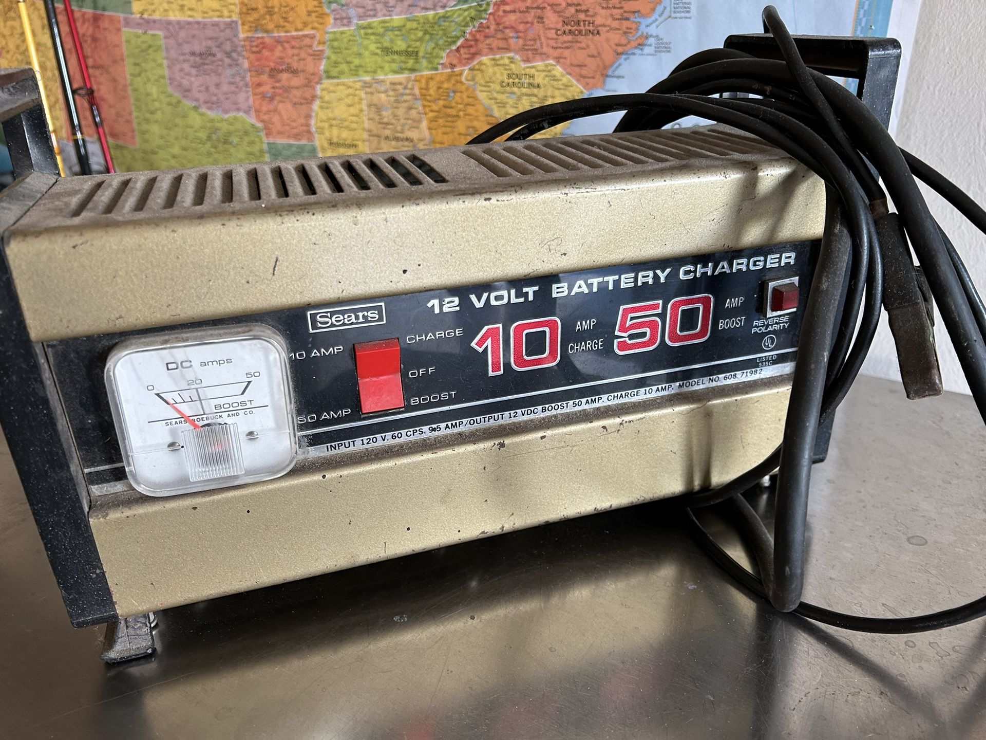 Sears 12 volt battery charger model (contact info removed)2
