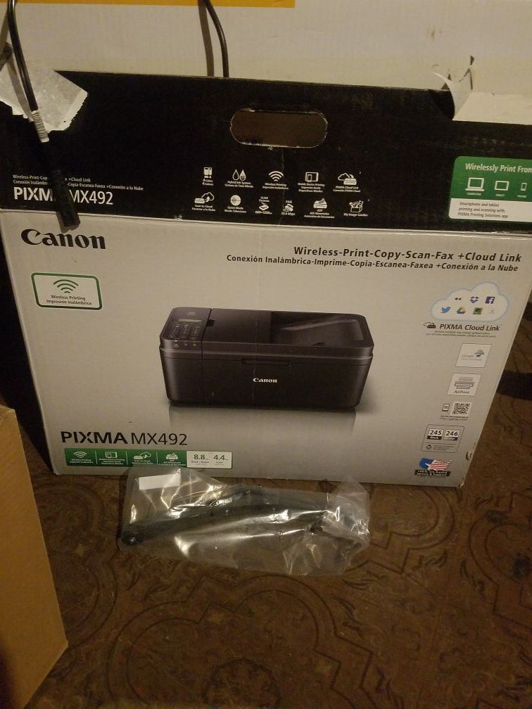 Printer fax scanner