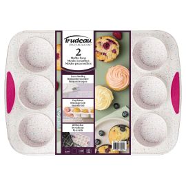 Trudeau muffin pans 2 pk