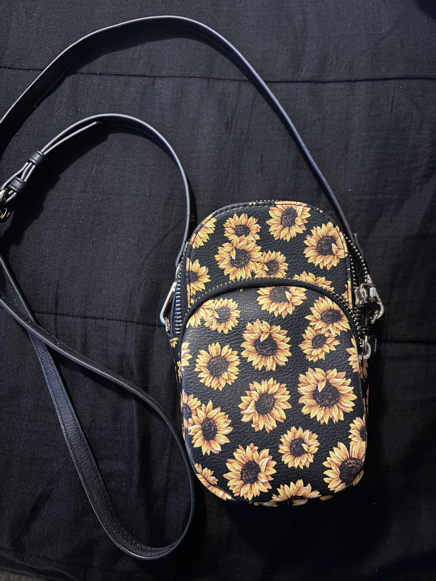 Small sunflower purse