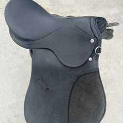 Black English Saddle  