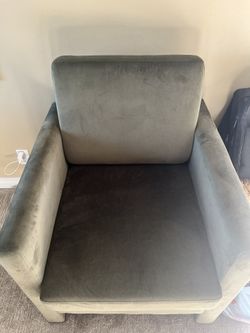 Velvet Accent Chair