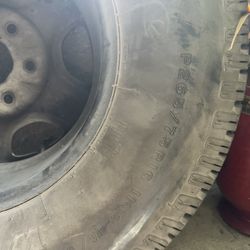 Spare Tire 265/75R16 