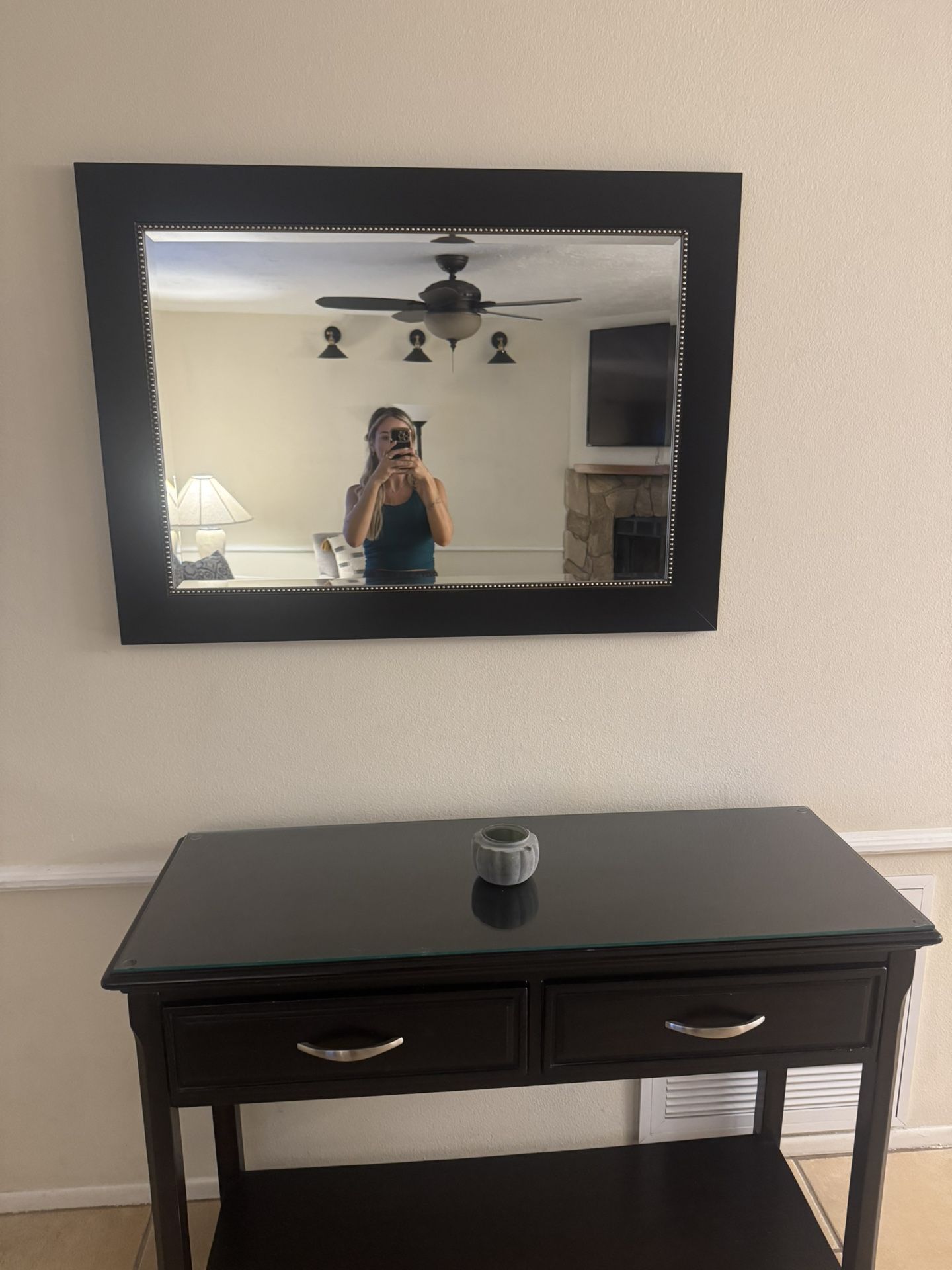 Entryway Table And Mirror