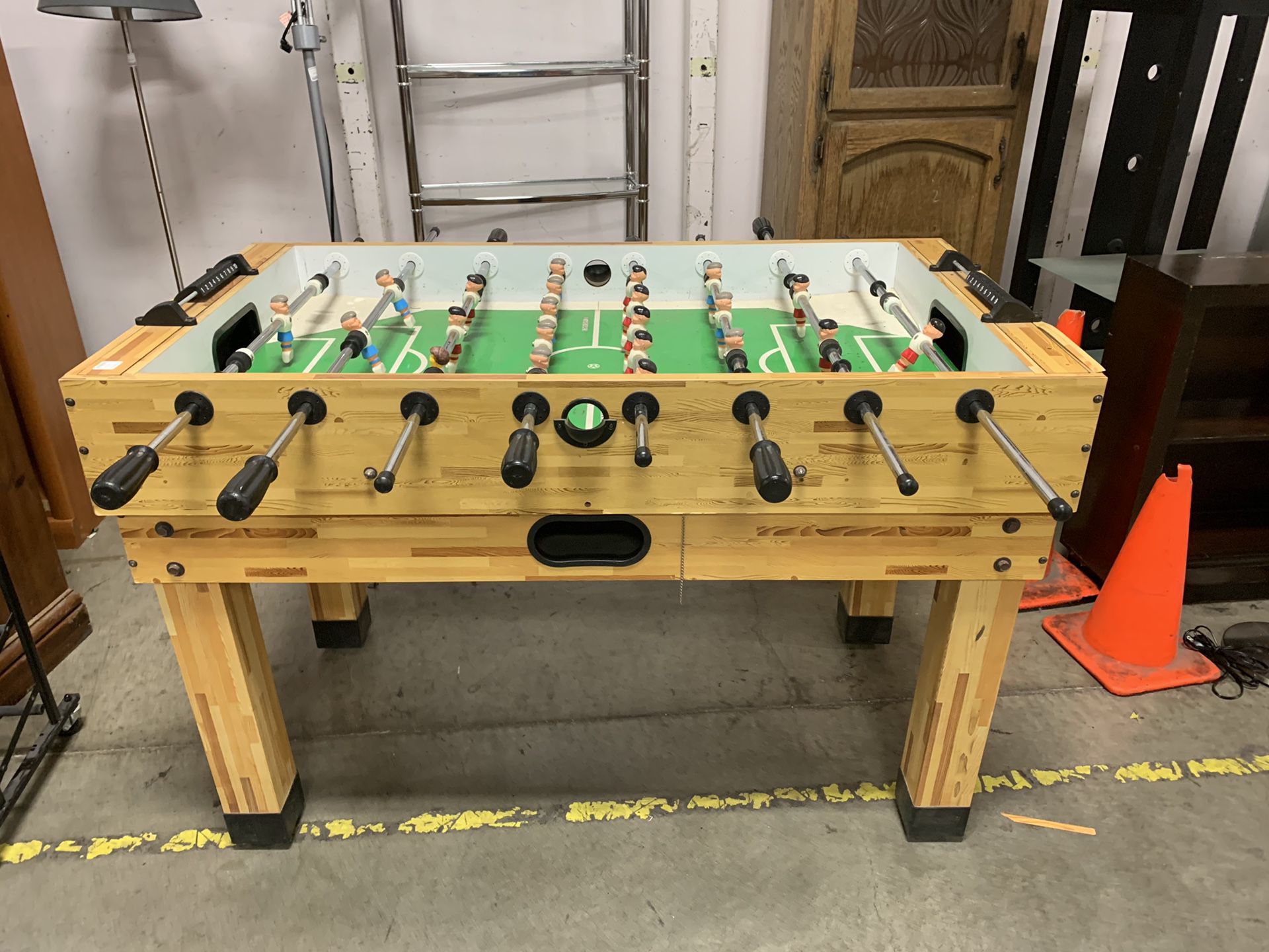 Foosball table – excellent condition and retails for $500
