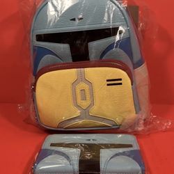 Loungefly NYCC Exclusive - Star Wars™ Droids Boba Fett™ Mini Backpack & Wallet
