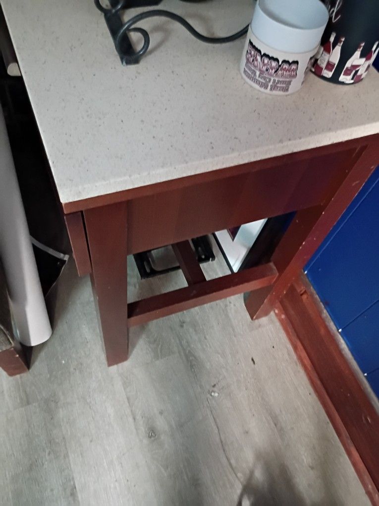 3 Piece Office Desk And Storage 