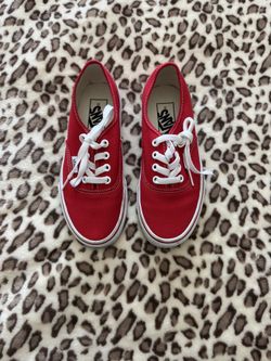 red color vans