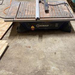 Kobalt Tile Saw
