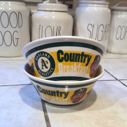 Oakland Athletics Brandon Butler promo breakfast bowls