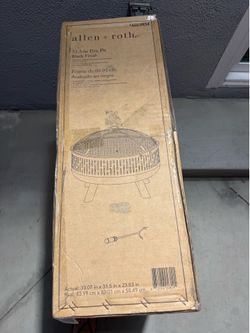 Allen and Roth outdoor fire pit