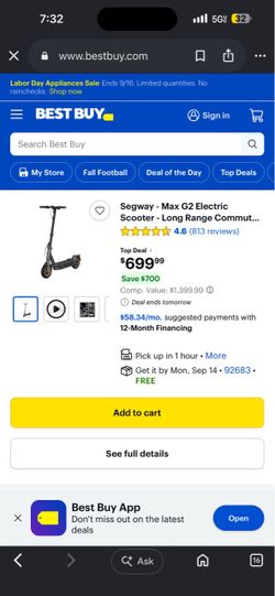 Segway g2 scooter