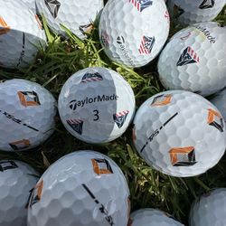 50 TaylorMade Pix TP5 and TP5x Golf Balls
