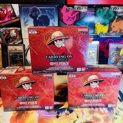 OP13 Booster Box Carrying On His Will