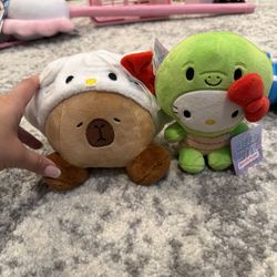 Hello Kitty Plushies 
