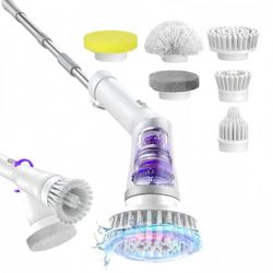Powerful Cordless Electric Scrubber Home, Waterproof Cleaning Electric Brush, Gifts (brand new)