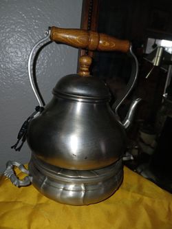 Rein Zinn pewter tea pot set