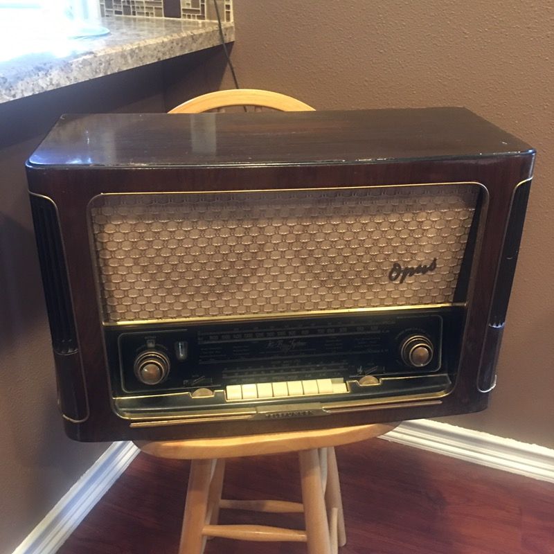 Vintage Telefunken Opus 6 Hi Fi System Radio