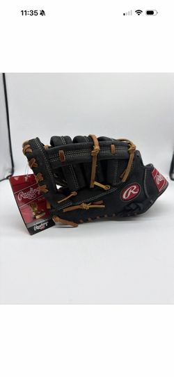 Rawlings Renegade 12.5" First Base Black Leather Baseball Mitt LHT RFBR
