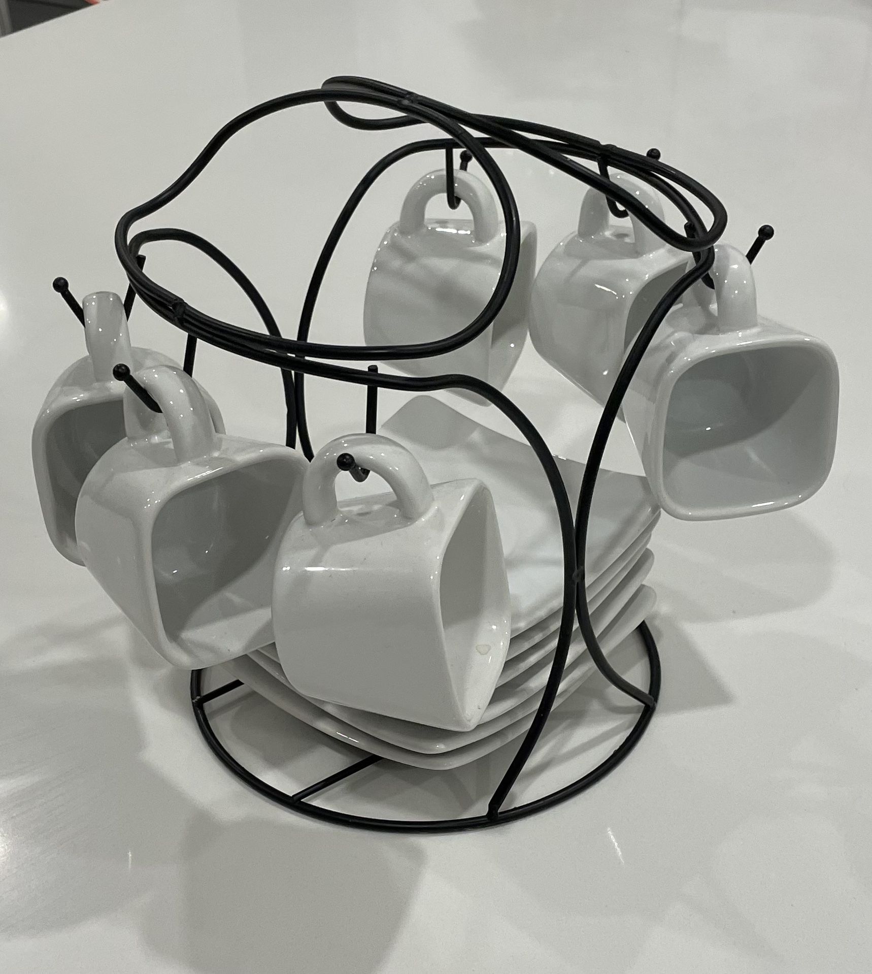 White Ceramic Tea Set