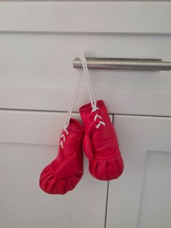 Mini boxing gloves