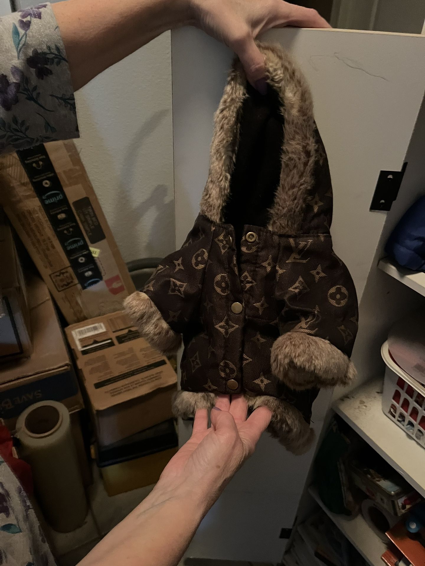 Hard to find Louis Vuitton Jacket for Small dog