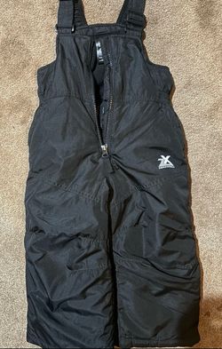 New ZeroXposur Black Snow Bib Size 2T