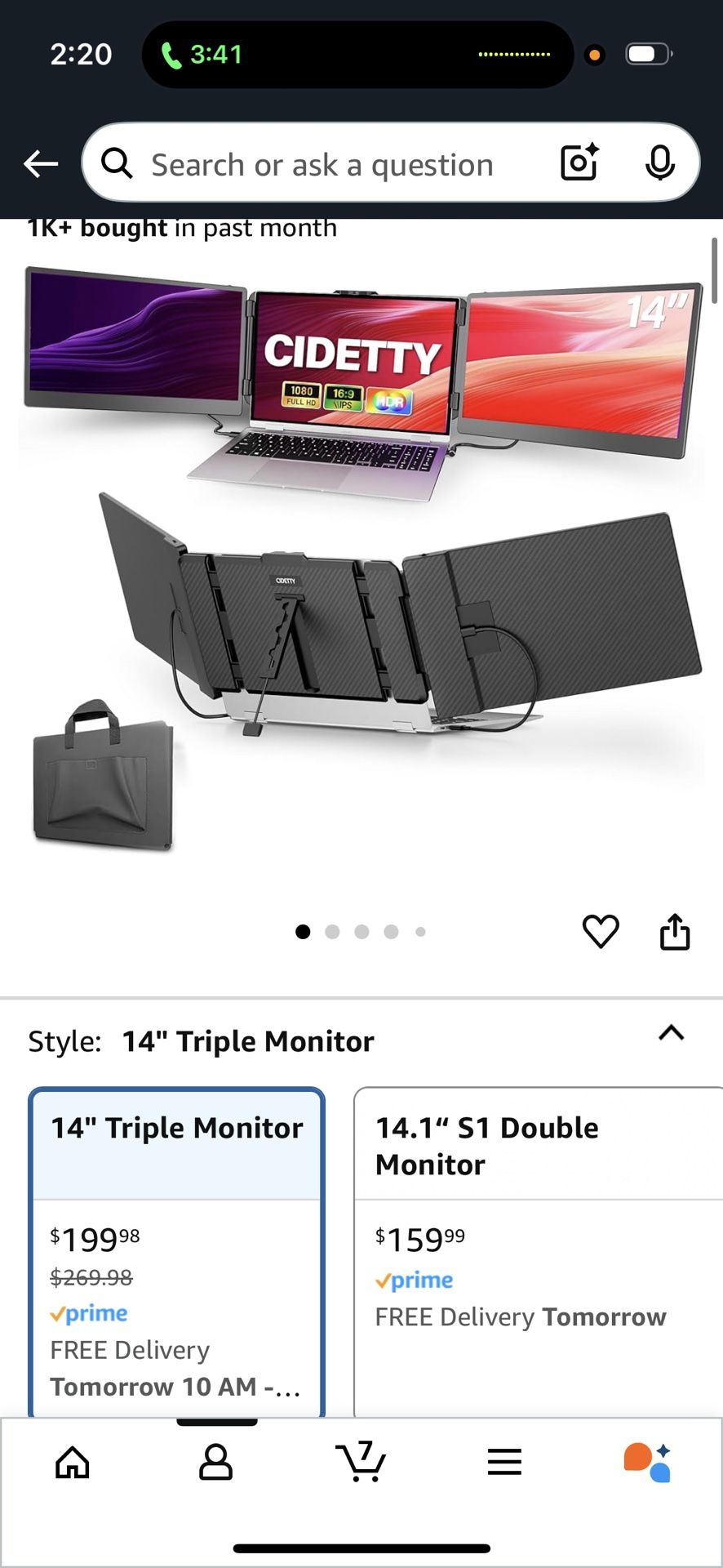 Dual screen For laptop