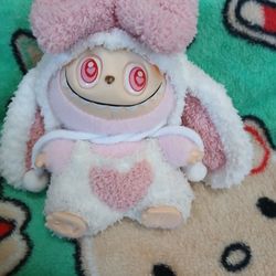 Used Labubu With Clothes 