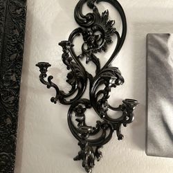 Set Of Two Wall Candle Holder
