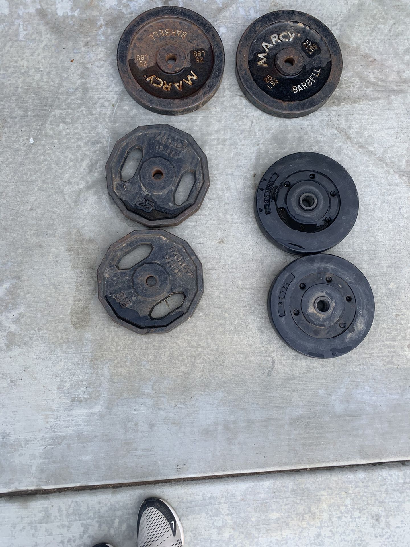 Cast iron standard weights