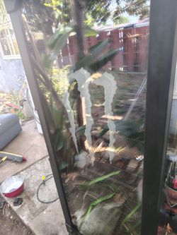Monster energy drink refrigerator