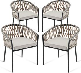Patio dining chairs Open box
