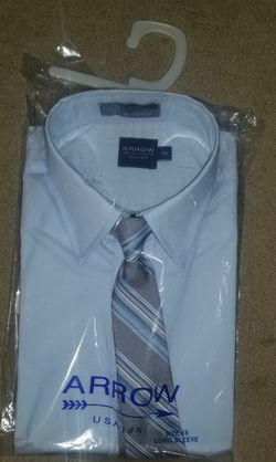 Shirt and Tie Set Boys