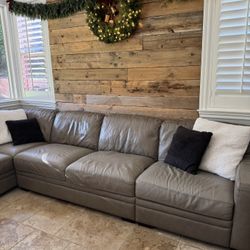 Avenell leather sofa 