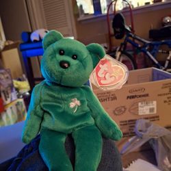 Rare Erin Irish Beanie Baby TY 1997 Collectabile