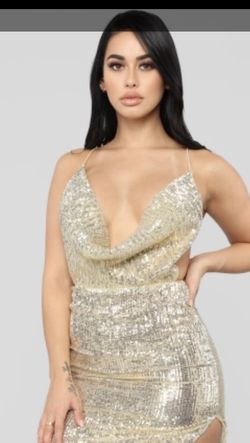 Fashion Nova Sequin Dress
