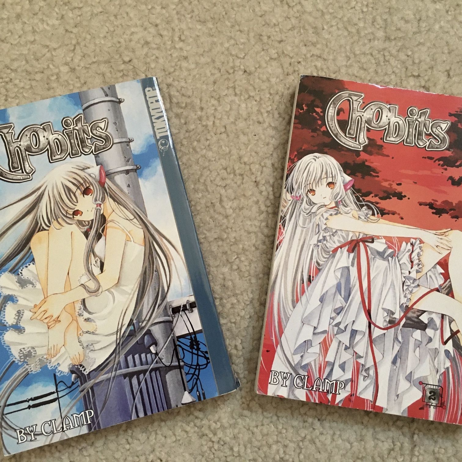 Manga Book Chobits Vol 1 And Vol 2 (PENDING SALE)