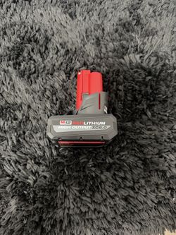 Milwaukee M12 12V XC 5.0Ah HO Lithium Battery - Brand New
