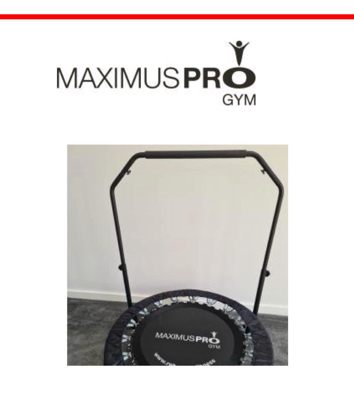 Maximus Pro Gym Foldable Rebounder – Excellent Condition!