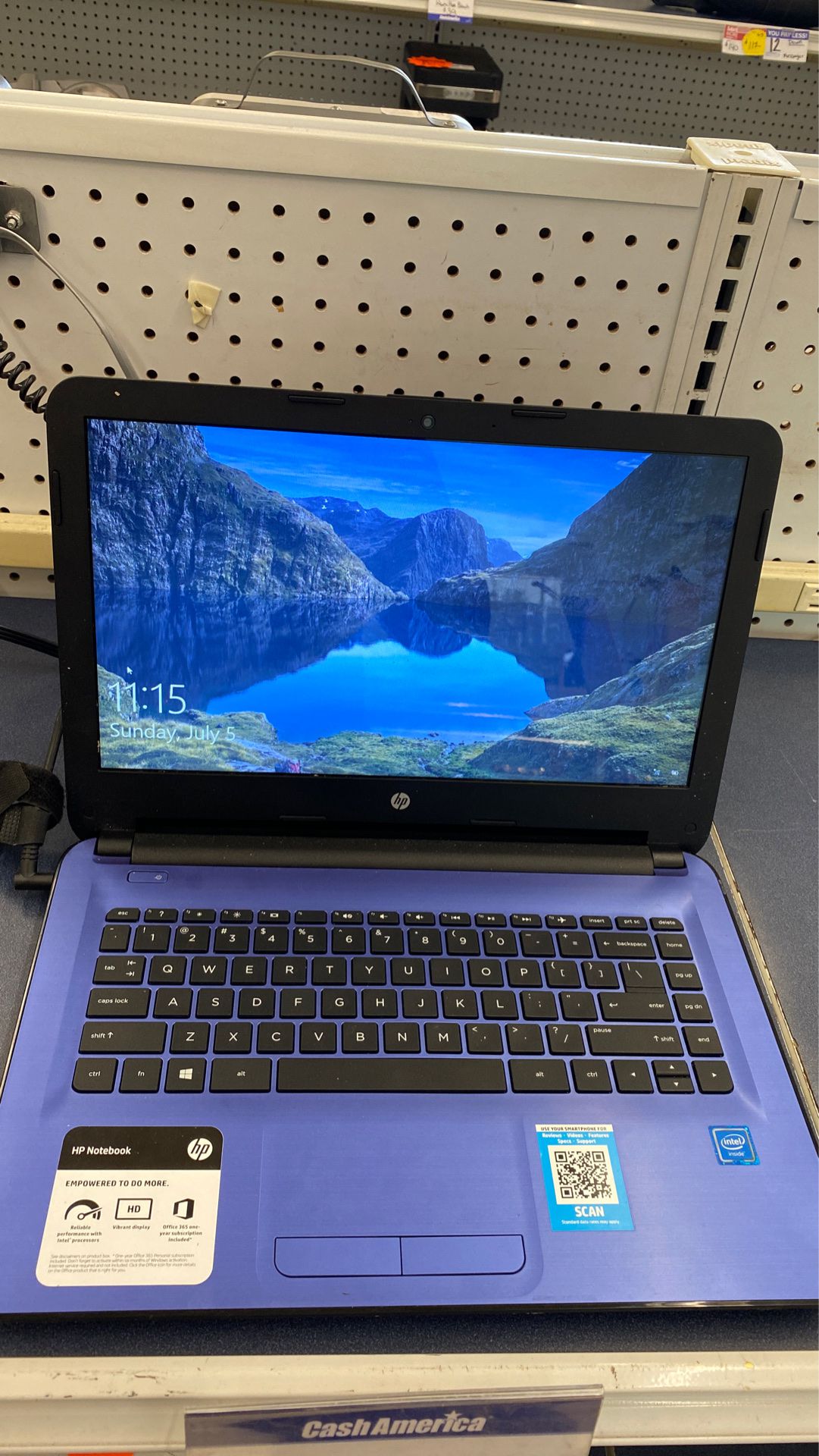 Hp Laptop Notebook with Charger