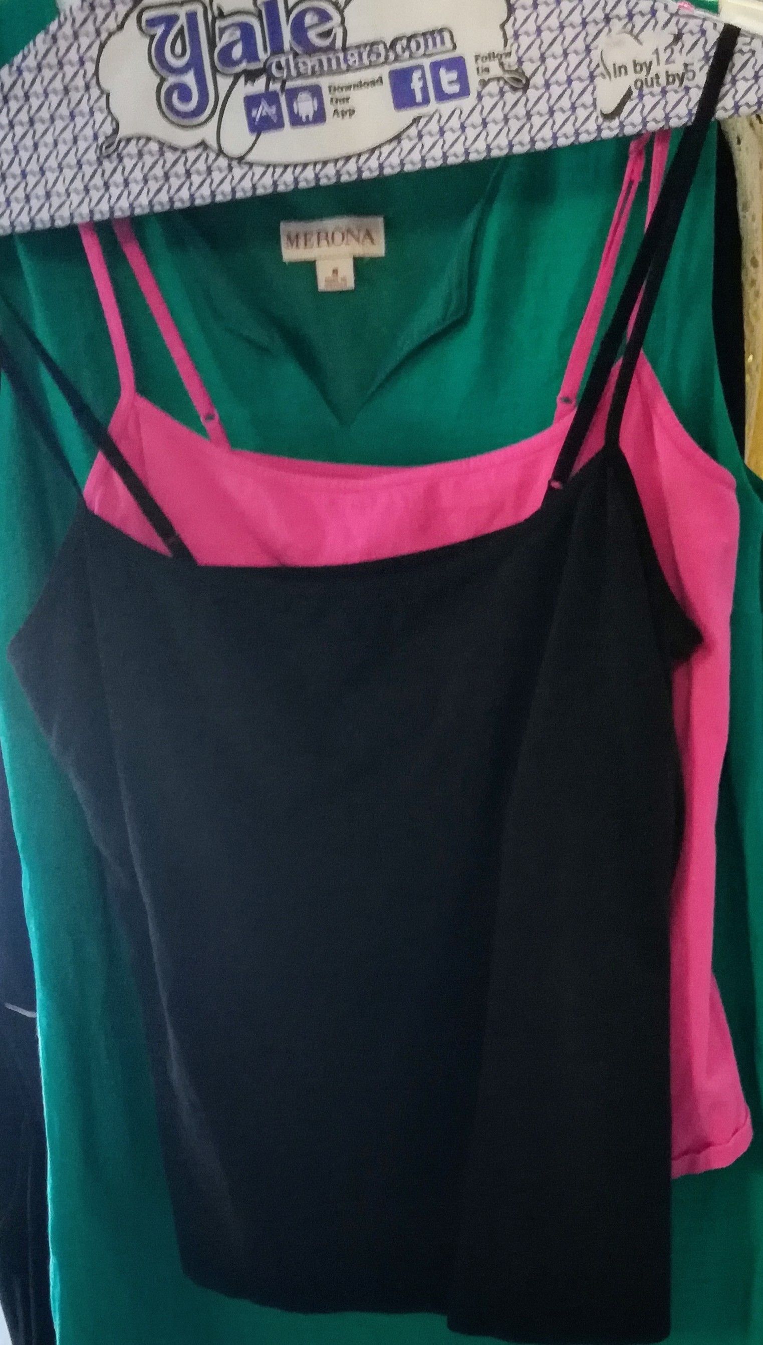 Victoria's Secret tank tops with shelf bra Medium (2)