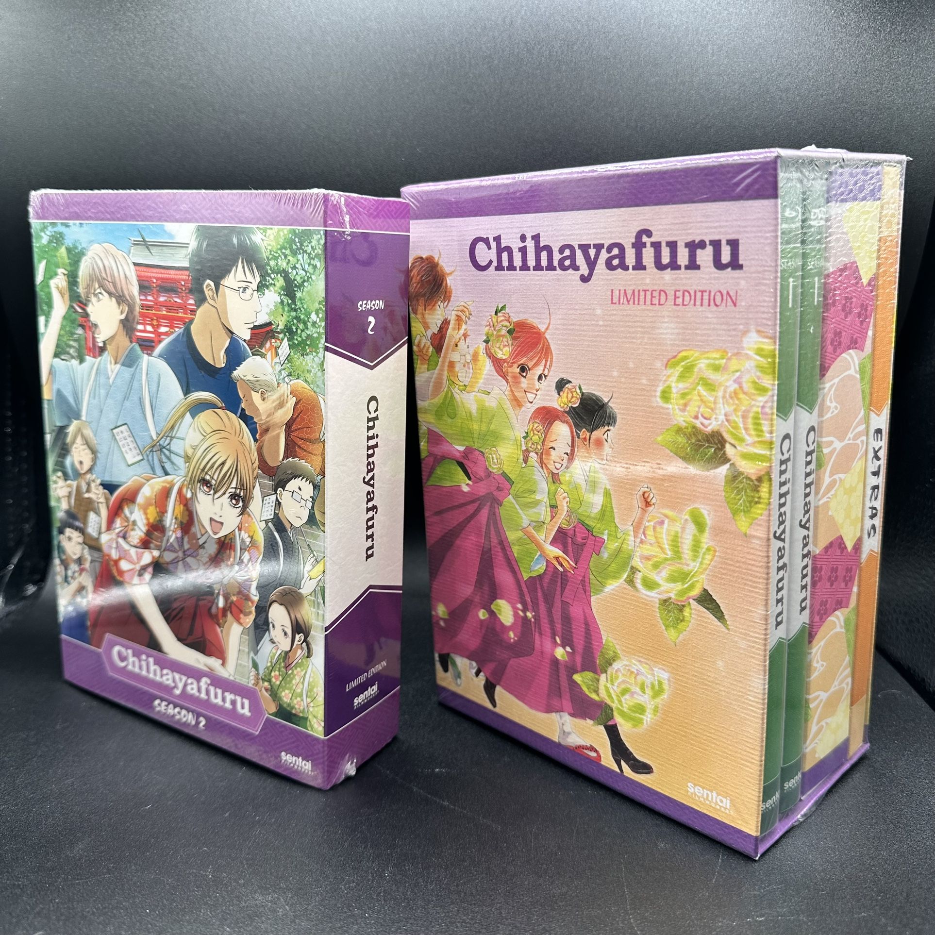 New* Chihayafuru Season 1 2 Premium Limited Edition Box Set Blu-ray