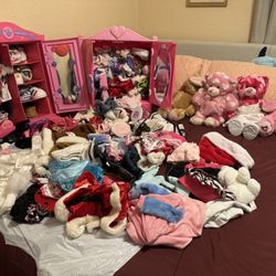 Build A Bear Clothes And Clothes Holder