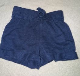 Newborn blue sweat shorts