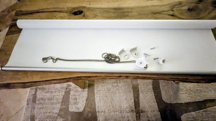 Chris Doha White Blackout Blind 44" By 72"